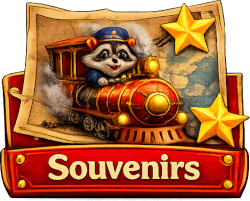 Souvenirs button